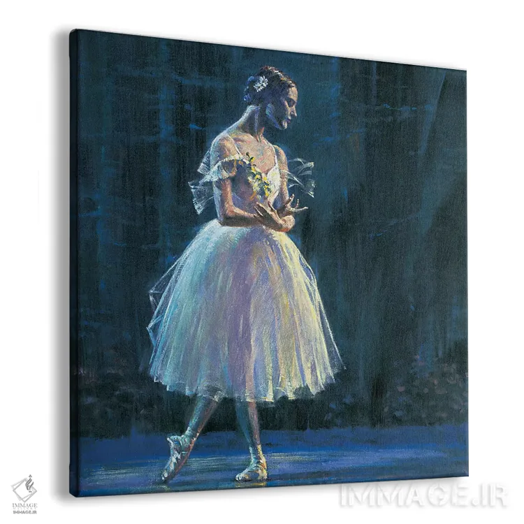 تابلو دکوراتیو ژیزل اثر جین جی. کام - نمای پرسپکتیو محصول