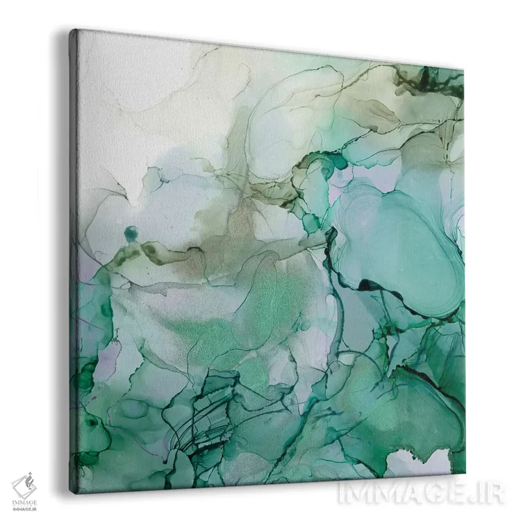 تابلو دکوراتیو غار زمرباور یک اثر جنیفر گلدبرگر - نمای پرسپکتیو محصول