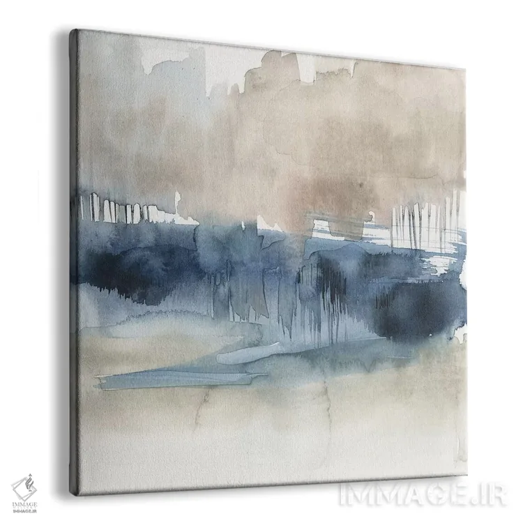 تابلو دکوراتیو مه در افق یک اثر جنیفر گلدبرگر - نمای پرسپکتیو محصول