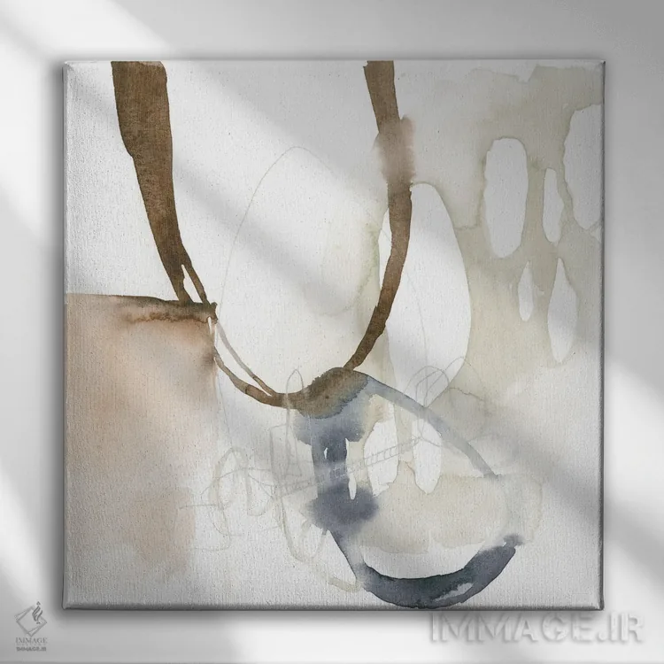 تابلو دکوراتیو سلول های باز I اثر جنیفر گلدبرگر - نمای روبهرو روی دیوار