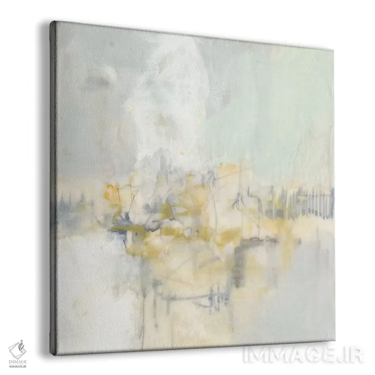 تابلو دکوراتیو پاستل تیره I اثر جنیفر گلدبرگر - نمای پرسپکتیو محصول