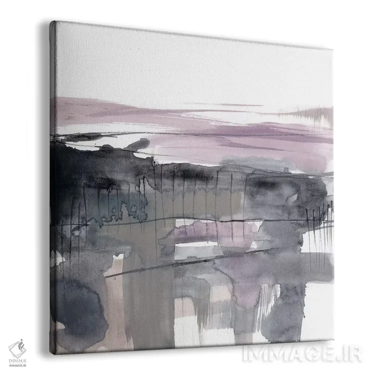 تابلو دکوراتیو صفحه صورتی ملایم I اثر جنیفر گلدبرگر - نمای پرسپکتیو محصول