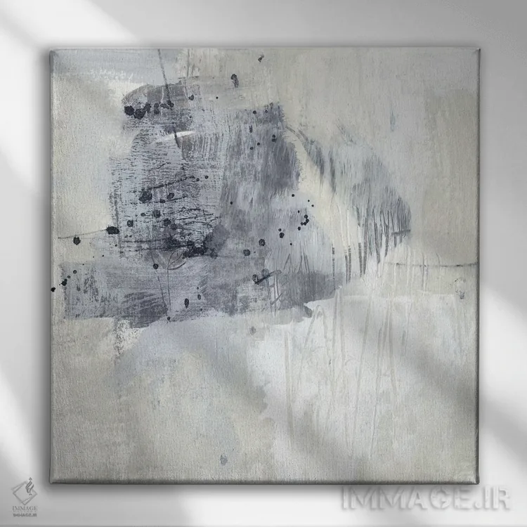 تابلو دکوراتیو قطره ای از پینز I اثر جنیفر گلدبرگر - نمای روبهرو روی دیوار