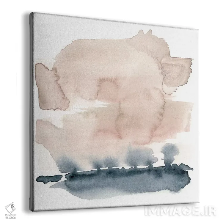 تابلو دکوراتیو افق زمین VIII اثر جنیفر گلدبرگر - نمای پرسپکتیو محصول