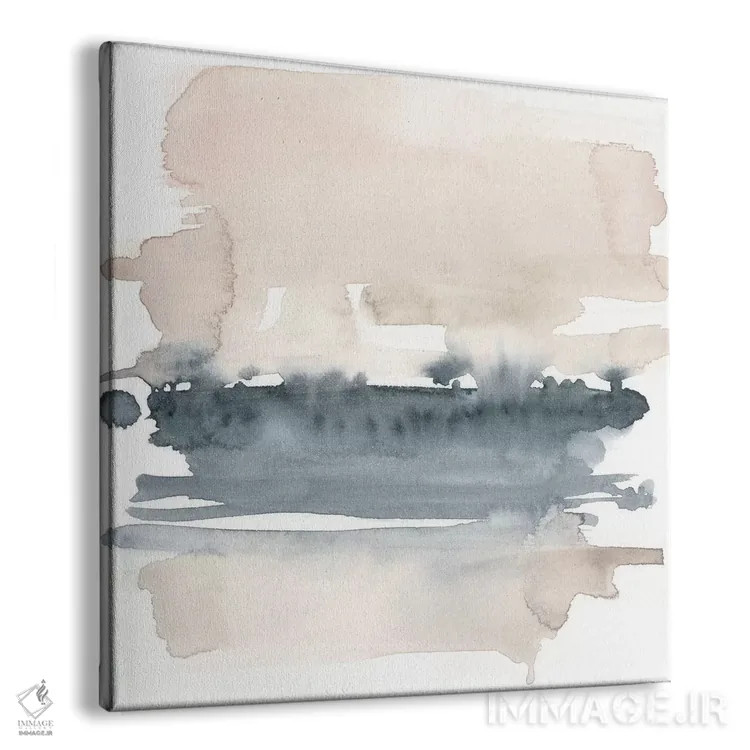 تابلو دکوراتیو افق زمین IV اثر جنیفر گلدبرگر - نمای پرسپکتیو محصول