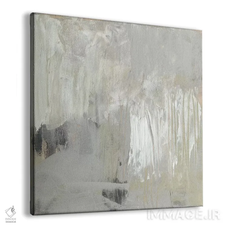 تابلو دکوراتیو ترکیب بندی خنثی II اثر جنیفر گلدبرگر - نمای پرسپکتیو محصول