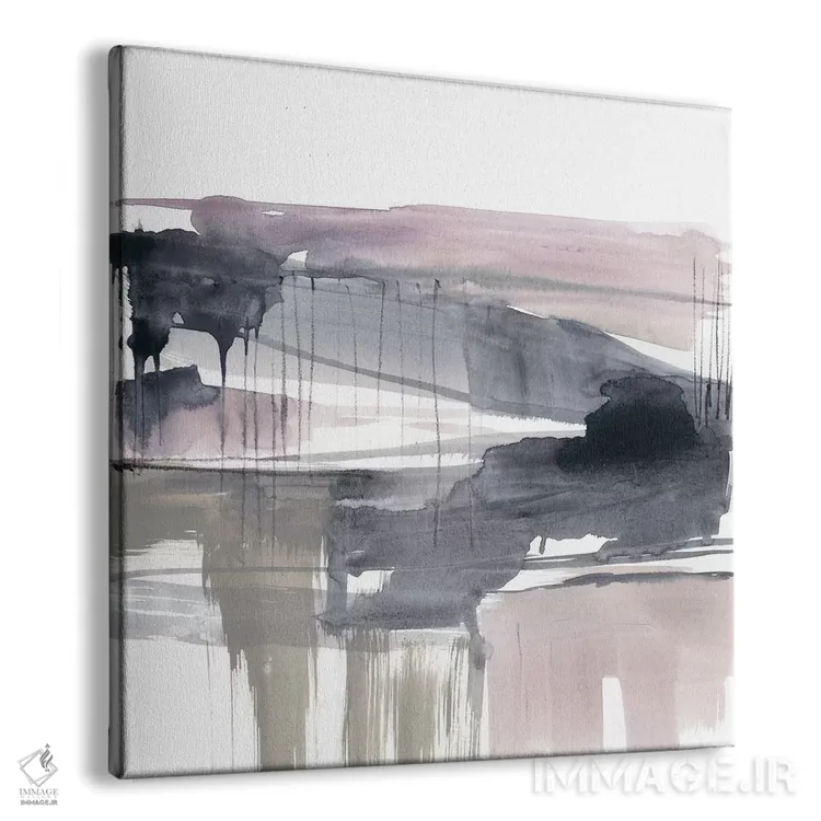 تابلو دکوراتیو صفحه صورتی ملایم II اثر جنیفر گلدبرگر - نمای پرسپکتیو محصول