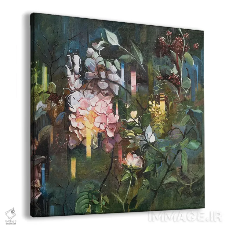 تابلو دکوراتیو کالایدسکوپ اثر جانی مورانت - نمای پرسپکتیو محصول