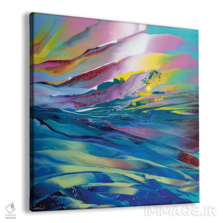 تابلو دکوراتیو فراتر از آسمان ۶ اثر جیکوب جوگاشویلی - نمای پرسپکتیو محصول