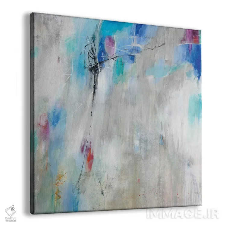 تابلو دکوراتیو تغییر مسیر اثر جیل مارتین - نمای پرسپکتیو محصول