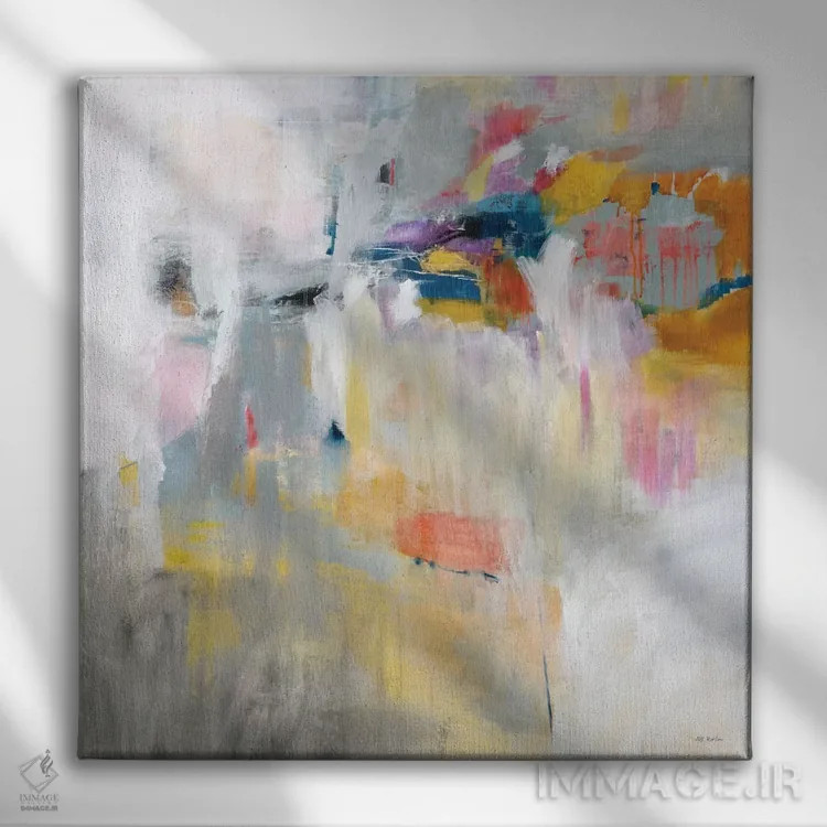 تابلو دکوراتیو یافتن مسیر اثر جیل مارتین - نمای روبهرو روی دیوار