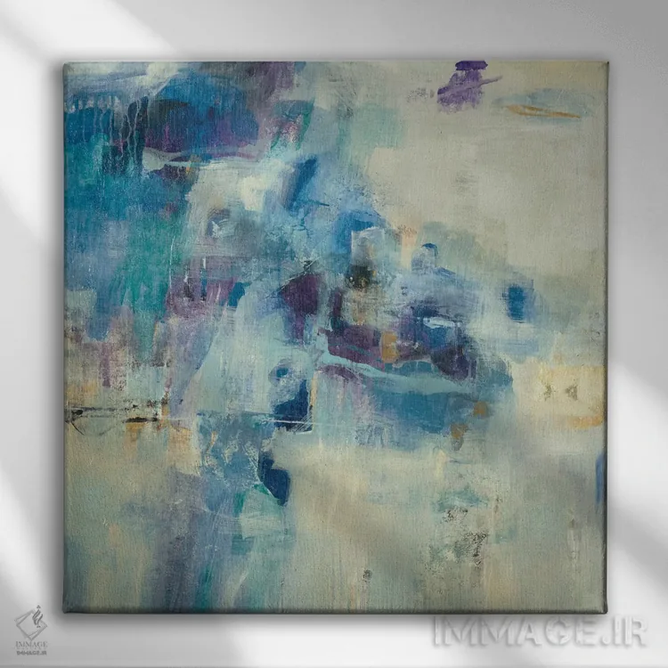 تابلو دکوراتیو قضیه اثر جیل مارتین - نمای روبهرو روی دیوار