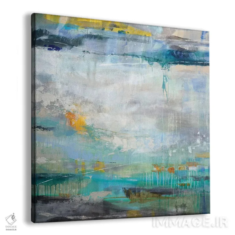 تابلو دکوراتیو اتمسفر اثر جیل مارتین - نمای پرسپکتیو محصول