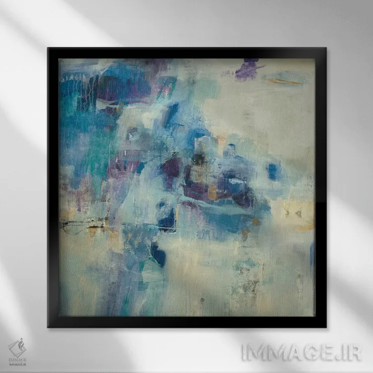 تابلو دکوراتیو قضیه اثر جیل مارتین - نمای قابدار مشکی