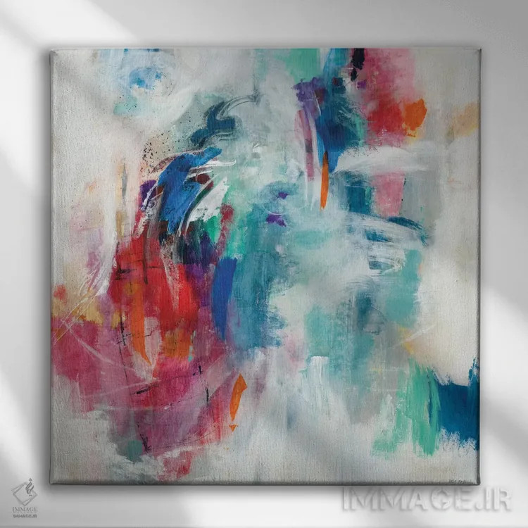 تابلو دکوراتیو هنرنمایی پروازی ۲ اثر جیل مارتین - نمای روبهرو روی دیوار