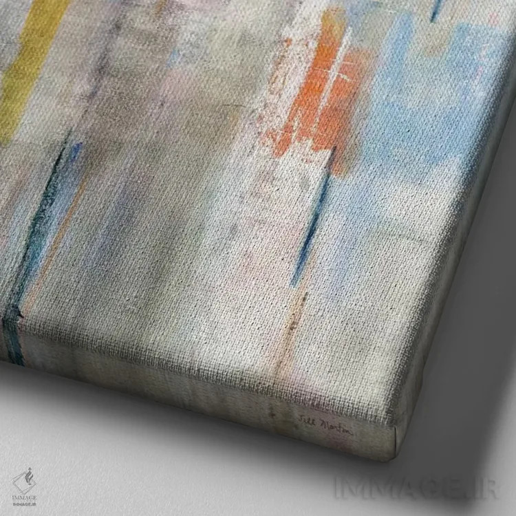 تابلو دکوراتیو امپراتوری اثر جیل مارتین - نمای نزدیک بافت بوم