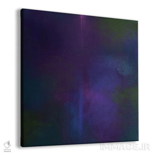 تابلو دکوراتیو دشت های تاریک اثر جولیانا لوومر - نمای پرسپکتیو محصول