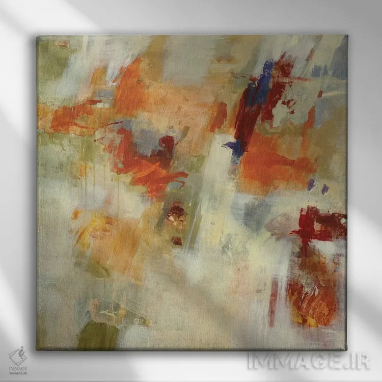 تابلو دکوراتیو الگوریتم ۲ اثر جیل مارتین - نمای روبهرو روی دیوار