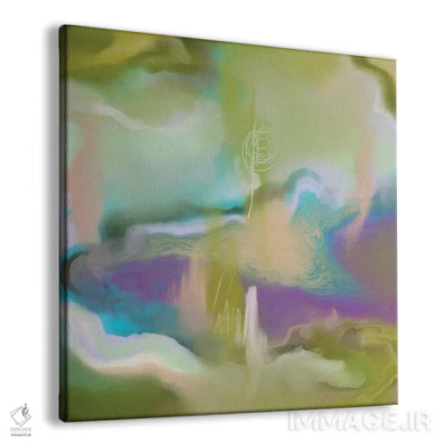 تابلو دکوراتیو دشت های بهاری اثر جولیانا لوومر - نمای پرسپکتیو محصول