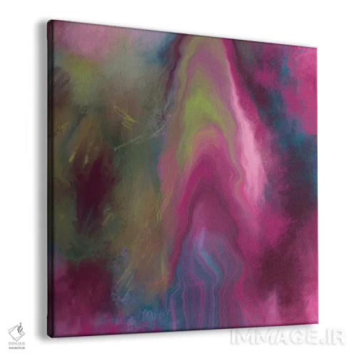 تابلو دکوراتیو آسمان صورتی اثر جولیانا لوومر - نمای پرسپکتیو محصول