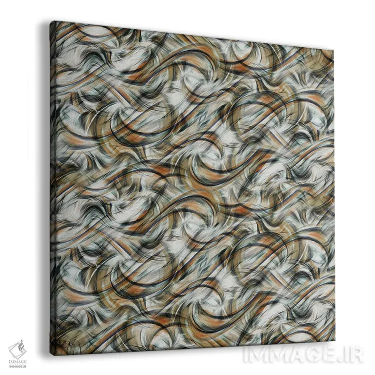 تابلو دکوراتیو حرکت اثر جولیز - نمای پرسپکتیو محصول