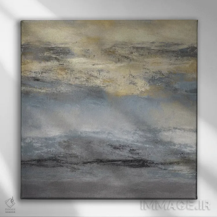 تابلو دکوراتیو زمین اثر جیک مسینا - نمای روبهرو روی دیوار