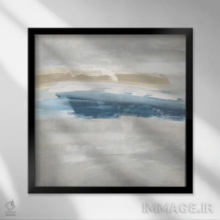 تابلو دکوراتیو وحدت ۲ اثر جیک مسینا - نمای قابدار مشکی