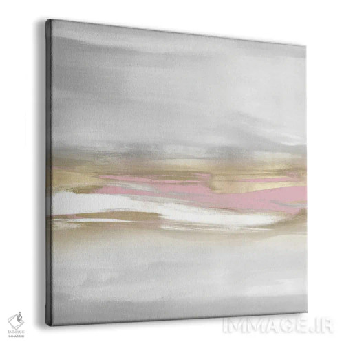 تابلو دکوراتیو درخشش صورتی II اثر جیک مسینا - نمای پرسپکتیو محصول