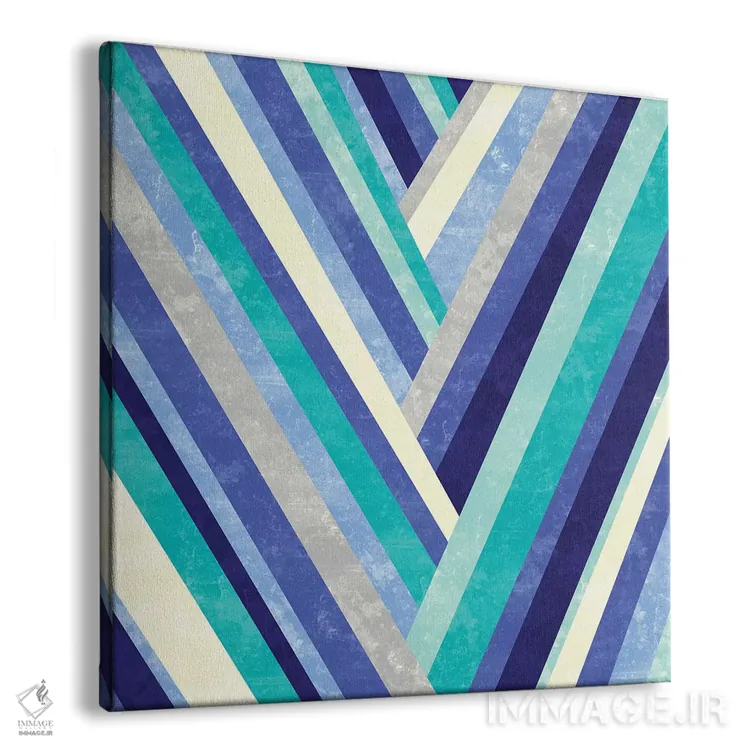 تابلو دکوراتیو صورتی پالیزاد اثر ژاکلین مالدونادو - نمای پرسپکتیو محصول