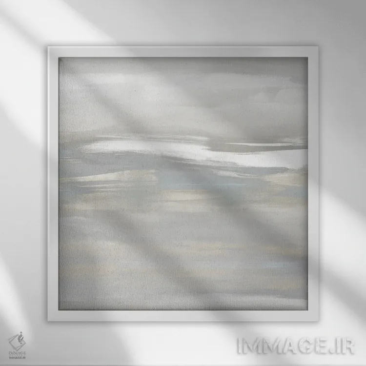 تابلو دکوراتیو درخشش II اثر جیک مسینا - نمای قابدار سفید