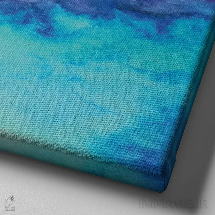 تابلو دکوراتیو صدا اثر ژاکلین مالدونادو - نمای نزدیک بافت بوم