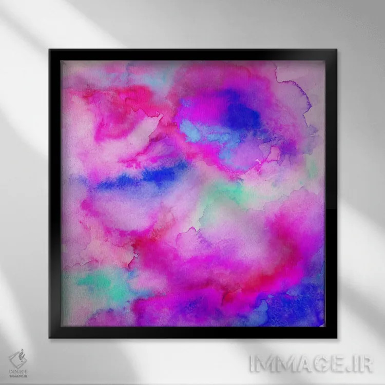 تابلو دکوراتیو کایمرا اثر ژاکلین مالدونادو - نمای قابدار مشکی