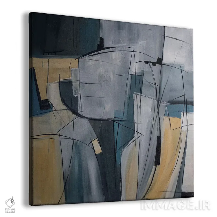 تابلو دکوراتیو به راست بپیچید اثر جین ام. رابینسون - نمای پرسپکتیو محصول