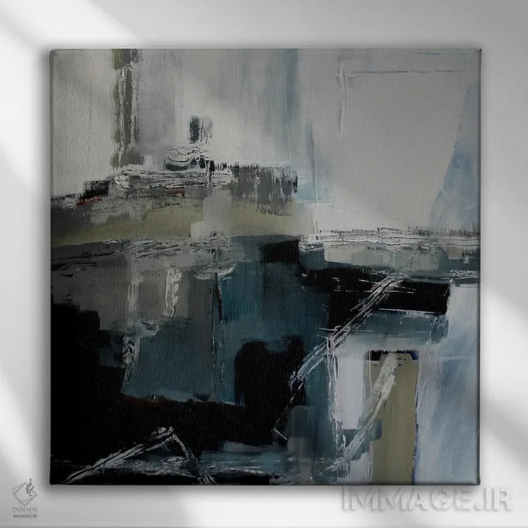 تابلو دکوراتیو خط الراس کنکورد اثر جین ام. رابینسون - نمای روبهرو روی دیوار