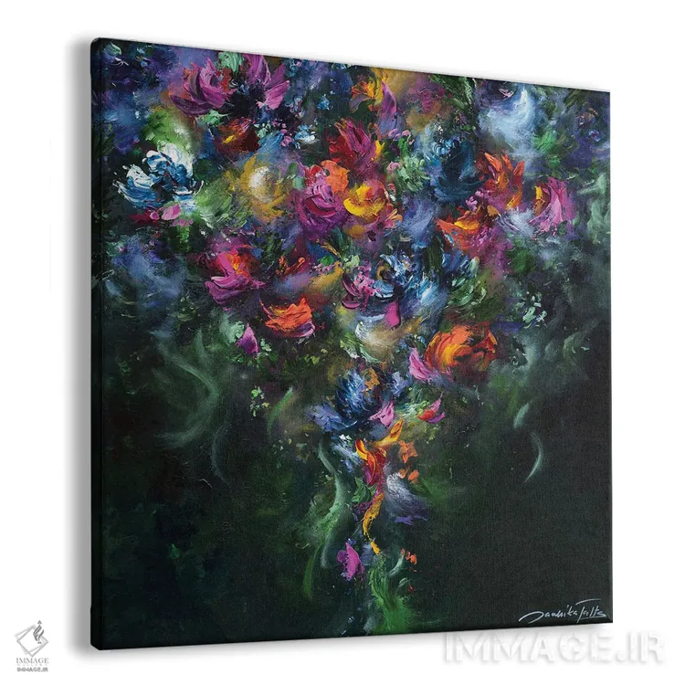 تابلو دکوراتیو قدرت عشق اثر ژانیکا تالتس - نمای پرسپکتیو محصول