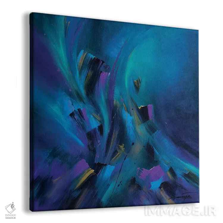 تابلو دکوراتیو طلوع شفق اثر ژانیکا تالتس - نمای پرسپکتیو محصول