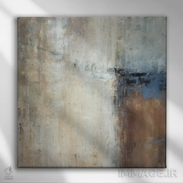 تابلو دکوراتیو باران خیالی اثر جودی ماس - نمای روبهرو روی دیوار