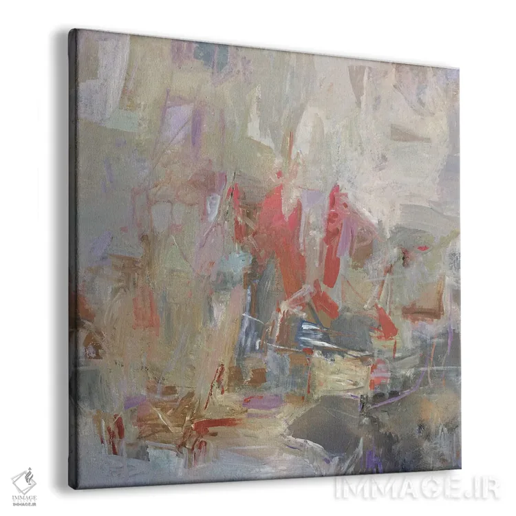 تابلو دکوراتیو بوسه ای کوتاه اثر جودی ماس - نمای پرسپکتیو محصول