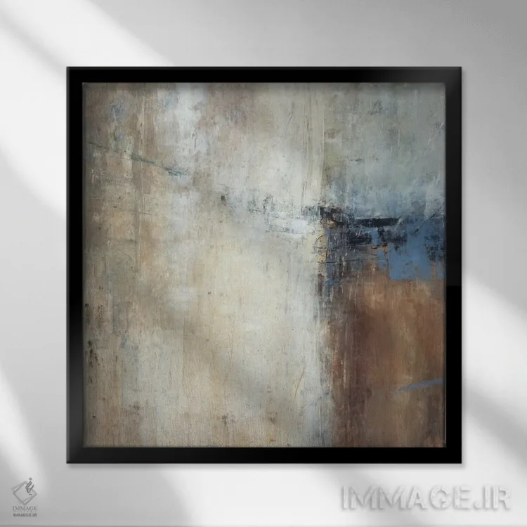 تابلو دکوراتیو باران خیالی اثر جودی ماس - نمای قابدار مشکی