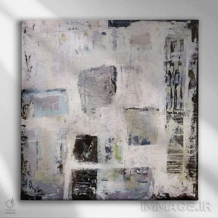 تابلو دکوراتیو بار تیکی اثر جودی ماس - نمای روبهرو روی دیوار