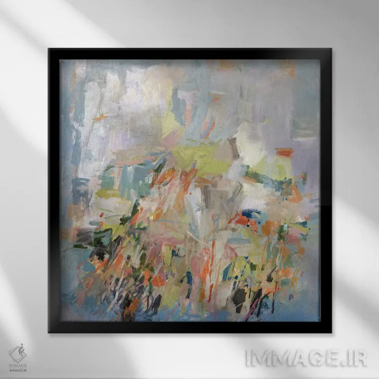 تابلو دکوراتیو سرگرمی و بازی اثر جودی ماس - نمای قابدار مشکی