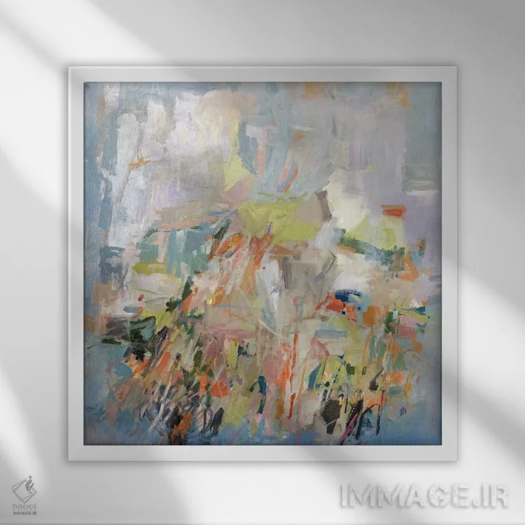 تابلو دکوراتیو سرگرمی و بازی اثر جودی ماس - نمای قابدار سفید