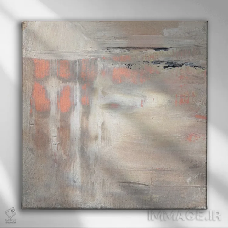 تابلو دکوراتیو بازتاب های غروب ۱ اثر جنیفر پکستون پارکر - نمای روبهرو روی دیوار