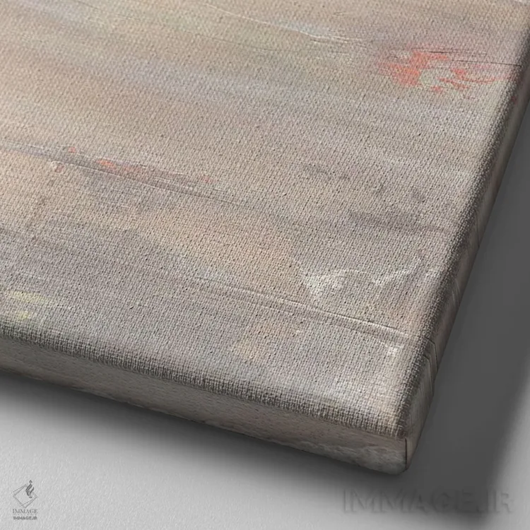 تابلو دکوراتیو بازتاب های غروب ۱ اثر جنیفر پکستون پارکر - نمای نزدیک بافت بوم