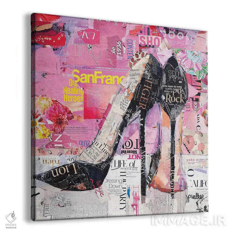 تابلو دکوراتیو جیمی چو اثر جیمی پاولیچ-واکر - نمای پرسپکتیو محصول