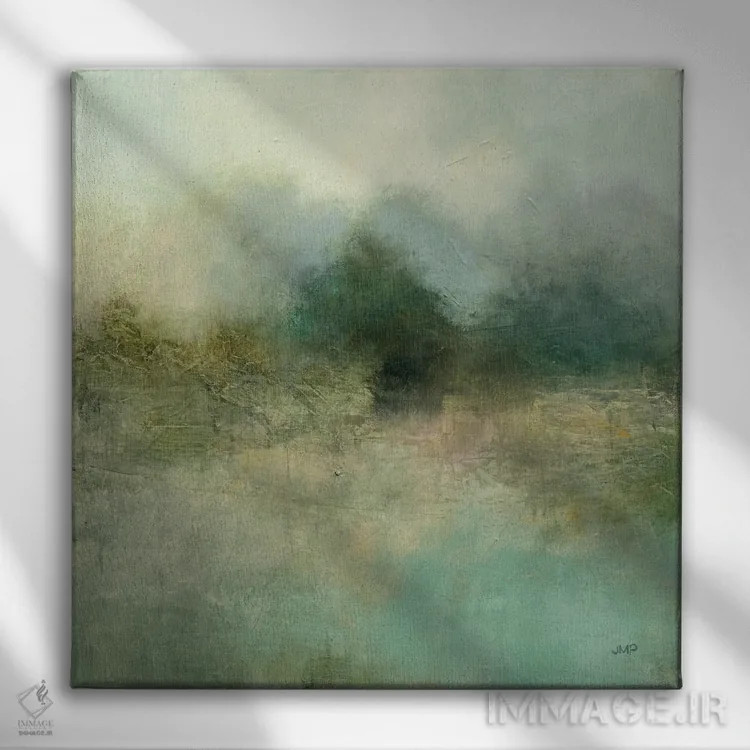 تابلو دکوراتیو تنهایی اثر جولیا پورینتون - نمای روبهرو روی دیوار