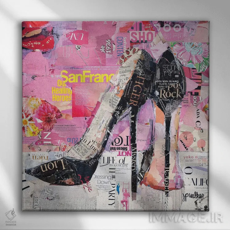 تابلو دکوراتیو جیمی چو اثر جیمی پاولیچ-واکر - نمای روبهرو روی دیوار