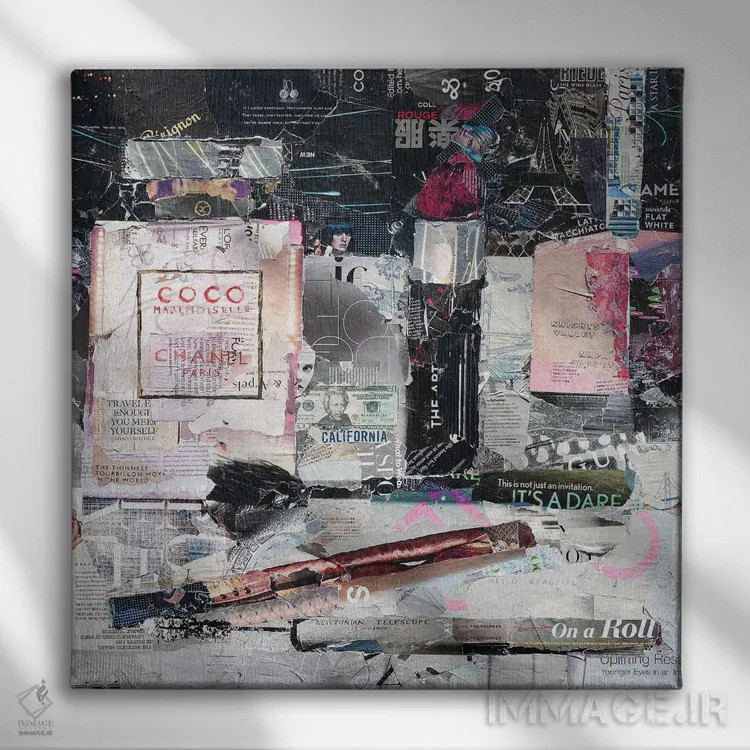 تابلو دکوراتیو سلام زیبای من اثر جیمی پاولیچ-واکر - نمای روبهرو روی دیوار