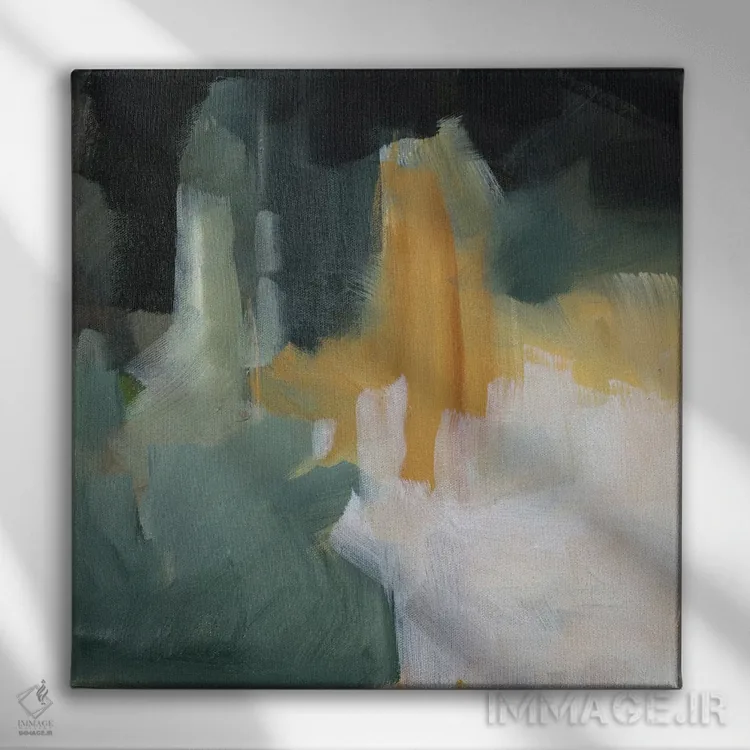 تابلو دکوراتیو یادمان II اثر جین اسلیوکا - نمای روبهرو روی دیوار