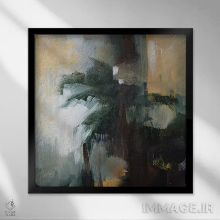 تابلو دکوراتیو یادمان I اثر جین اسلیوکا - نمای قابدار مشکی